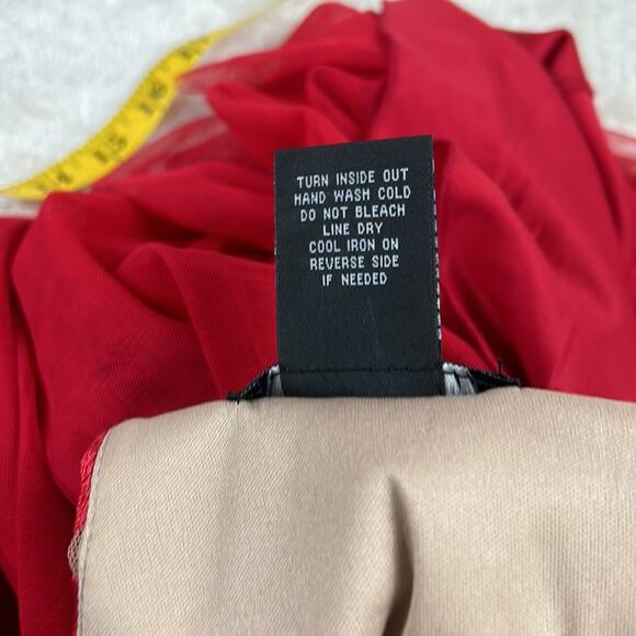 Nights by Teeze Me embroidered Jacquard fit and flare cocktail party dress, 13 - Picture 9 of 9